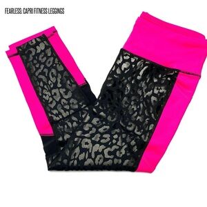 LuLaRoe Fearless Capri Cropped Workout Leggings